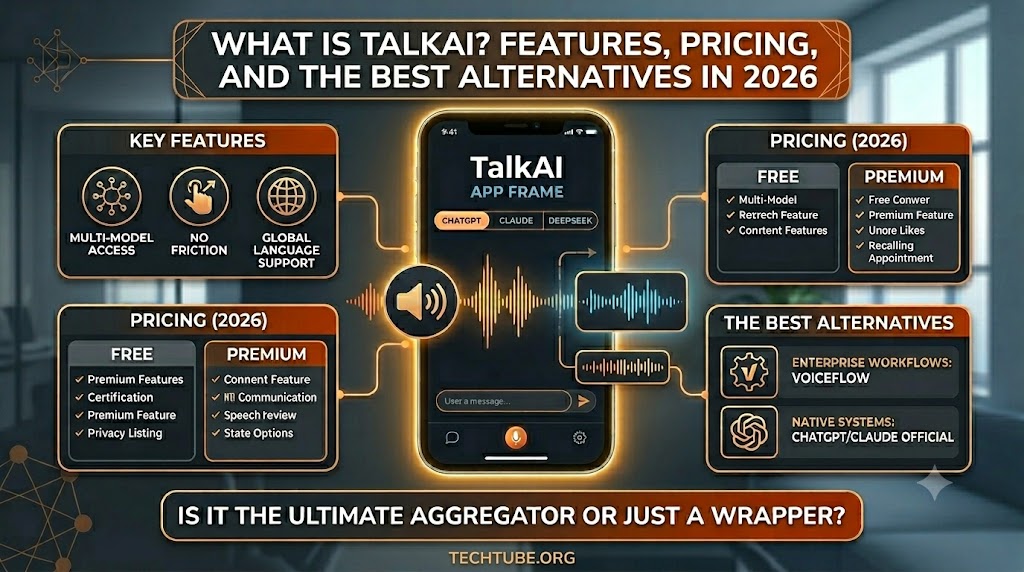 What is TalkAI Features Pricing and the Best Alternatives in 2026 featured image for TechTube